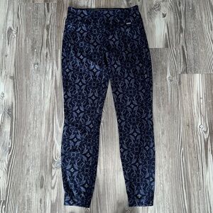 Patagonia Capilene Midweight Baselayer Bottoms Arctic Ox Geo Classic Navy